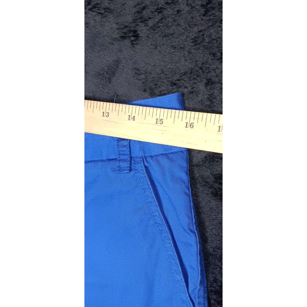 J Crew Broken In Chino Shorts 6 Royal Cobalt Blue Preppy Coastal Nautical Retro - Picture 7 of 12